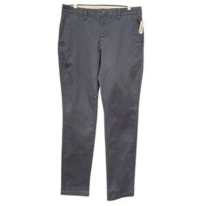 Goodthreads Men’s Skinny Chino Pants Navy 33x34 Cotton Stretch